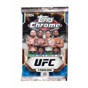 Topps UFC Chrome Hobby balíček 2024 - sběratelské karty MMA