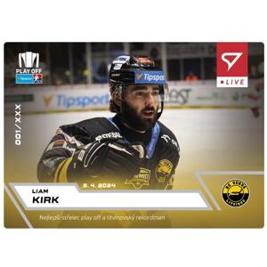 Hokejová karta Live Tipsport 2023-2024 - L-80 Liam Kirk