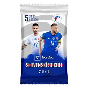 Fotbalové karty Slovenskí Sokoli 2024 Hobby balíček