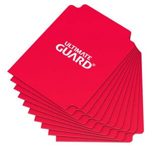 Oddělovač na karty Ultimate Guard Card Dividers Standard Size Red - 10 ks