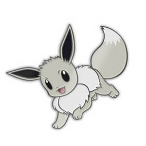 Odznak Eevee z Pokémon Go Premium kolekce