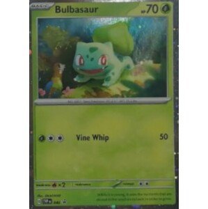 Pokémon karta Bulbasaur promo z Poster Collection 151