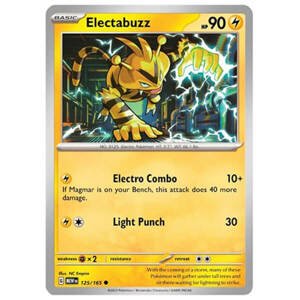 Pokémon karta Electabuzz 151