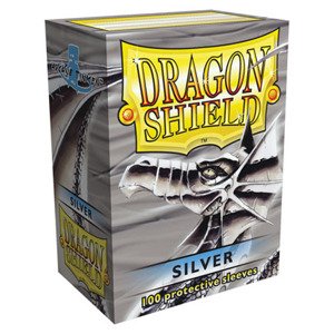 Obaly na karty Dragon Shield Protector - Silver - 100ks