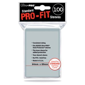 Obaly na karty Ultra Pro PRO-FIT - 100ks