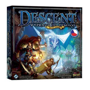 Desková hra Descent: Výpravy do temnot - druhá edice v češtině