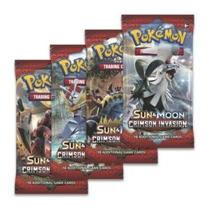 Pokémon Sun and Moon - Crimson Invasion Booster