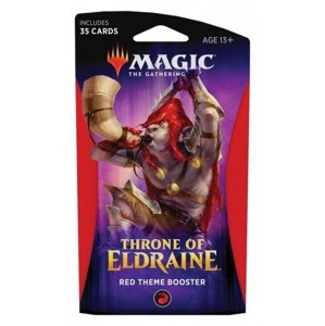 Magic the Gathering Throne of Eldraine Theme Booster - Red