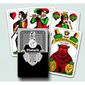 Jednohlavé hrací karty mariášové