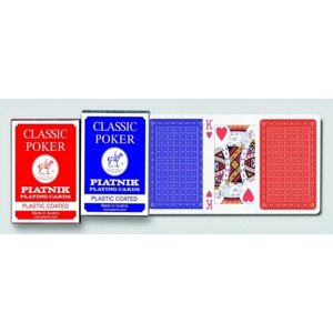 Karty Poker - CLASSIC (modrá krabička)