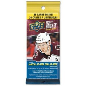 2020-21 NHL Upper Deck Extended Series Hockey Fat pack - hokejové karty