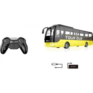 Alltoys Autobus na dálkové ovládání žlutý