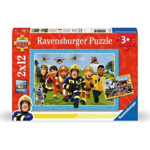 Ravensburger 120010319 Požárník Sam v akci 2 x 12 dílků