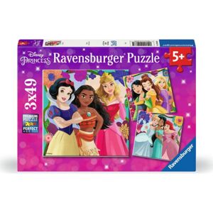 Ravensburger 120010685 Disney: Princezny z pohádek 3 x 49 dílků