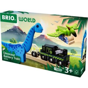 BRIO herní set 36096 Dinosauří vlak na baterie