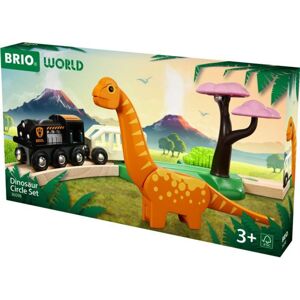 BRIO herní set 36098 Dinosauří kruhová vláčkodráha