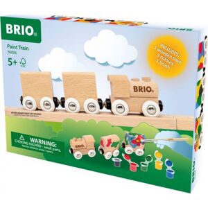 BRIO herní set 36006 Kreativní sada vláčku a malířských potřeb