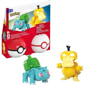 MEGA™ Pokémon Pokéball - Bulbasaur a Psyduck