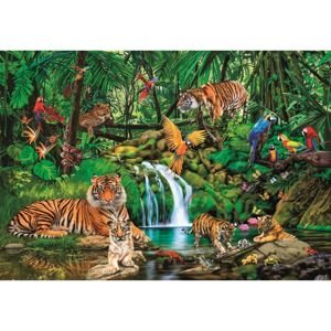Clementoni Puzzle 300 dílků Útočiště v džungli