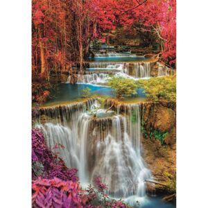 Clementoni Puzzle 1000 dílků Barevné vodopády v Thajsku