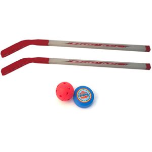 Alltoys Hokejový set 228-3 bílo - červený