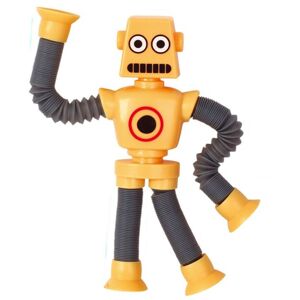Alltoys Robot natahovací žlutý