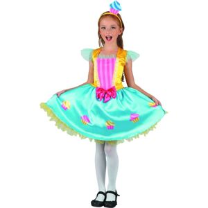 Šaty na karneval cupcake 110 - 120 cm