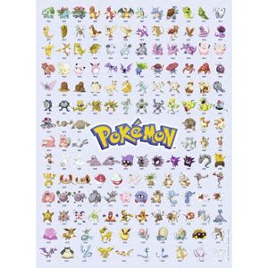 Ravensburger Puzzle 147816 Prvních 151 Pokémonů 500 dílků