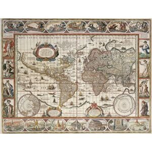 Ravensburger Puzzle 166336 Mapa světa 2000 dílků