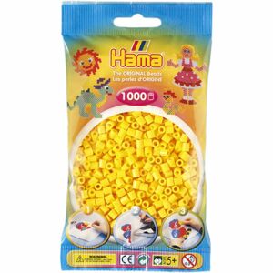 Hama H207-03 Midi korálky žluté 1000ks