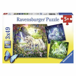 Ravensburger Puzzle Krásní Jednorožci 3x 49 dílků