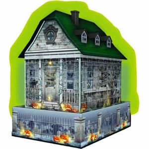 Ravensburger 3D Puzzle 112548 Strašidelný dům (Noční edice) 216 dílků