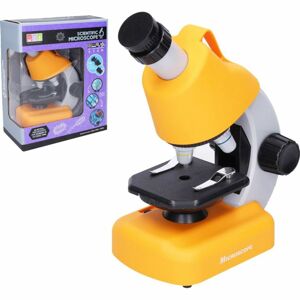 Teddies Mikroskop s doplňky 15x22cm na baterie se světlem