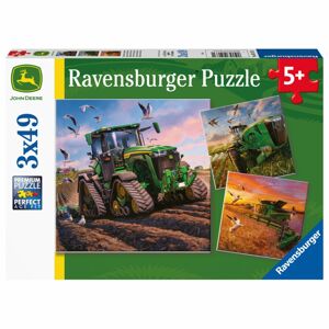 Ravensburger puzzle 051731 John Deere Hlavní sezona 3x49 dílků
