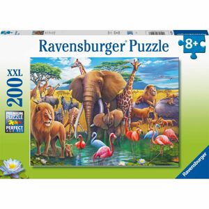 Ravensburger puzzle 132928 Zvířata u napajedla 200 XXL dílků