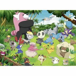 Ravensburger puzzle 132454 Rozdovádění Pokémoni 300 dílků