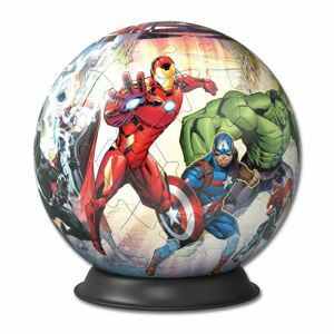 Ravensburger 3D puzzle 114962 Puzzle-Ball Marvel Avengers 72 dílků
