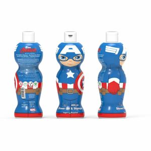 Captain America sprchový gel a šampon 400 ml