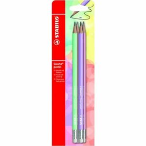 STABILO B-55585-10 Swano Grafitová tužka Pastel 4 ks
