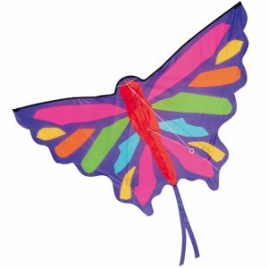Teddies Drak létající nylon motýl 130 x74 cm