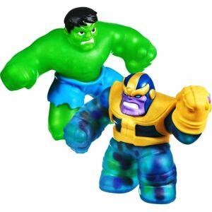 Goo Jit Zu figurky Marvel Hulk vs. Thanos 12 cm