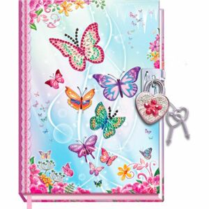 Deník na zámek motýli