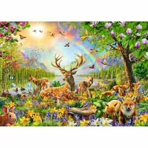 Ravensburger puzzle 133529 Lesní zvířata 200 dílků