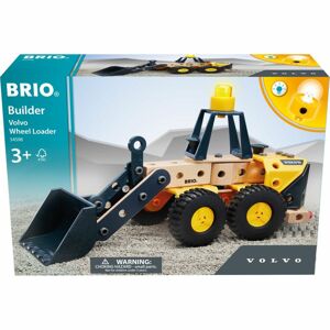 BRIO herní set 34598 Stavebnice Brio Builder Kolový nakladač Volvo