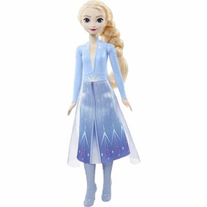 Mattel Frozen panenka Elsa v šatech HLW46