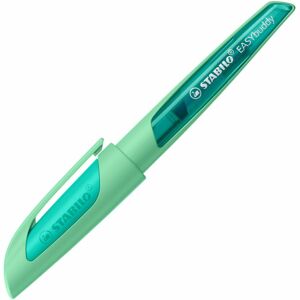 Plnicí pero s hrotem M STABILO EASYbuddy Pastel mentolová 1 ks vč. bombičky s modrým zmizíkovatelným inkoustem