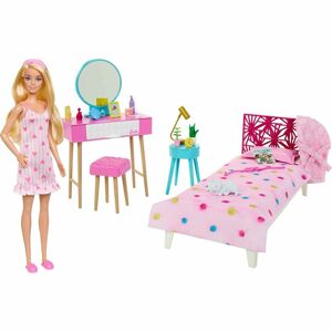 Barbie Ložnice s panenkou HPT55