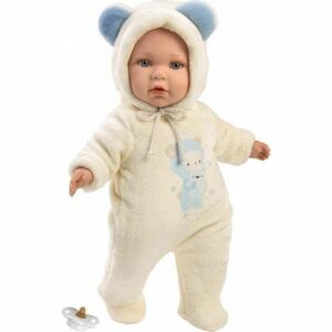 Llorens 14207 Baby Enzo realistická panenka miminko s měkkým látkovým tělem 42 cm