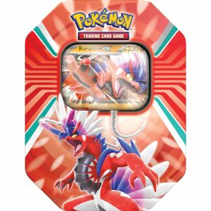 Pokémon TCG: Paldea Legends Tin Koraidon ex (červená)