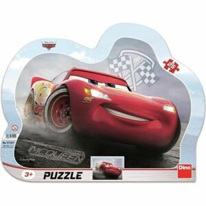 Dino kontura puzzle Cars 3 Blesk McQueen 25 dílků